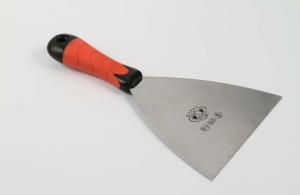 Шпатель из закалённой нержавеющей стали 150мм, рукоятка двухкомпонентная (10) OLEJNIK (124015-2KP)