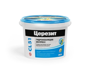 Эластичная полимерная гидроизоляция CL 51/5 Церезит Россия (120)