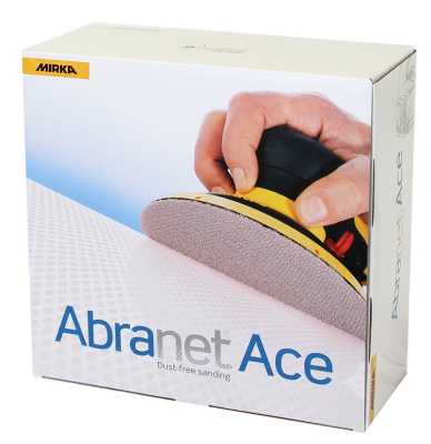Шлиф мат на сетч синт основе ABRANET ACE 150мм Р320 (1/50/500)
