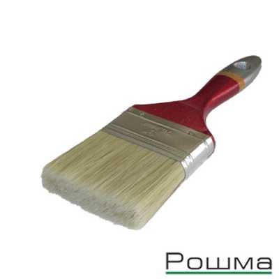 Кисть плоская РОШМА ЕВРО 3,0 / 75мм, натуральный ворс Кисть плоская РОШМА ЕВРО 3,0 / 75мм, натуральный ворс