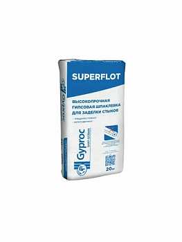 Шпатлевка гипсовая  Гипрок Суперфлот 20кг